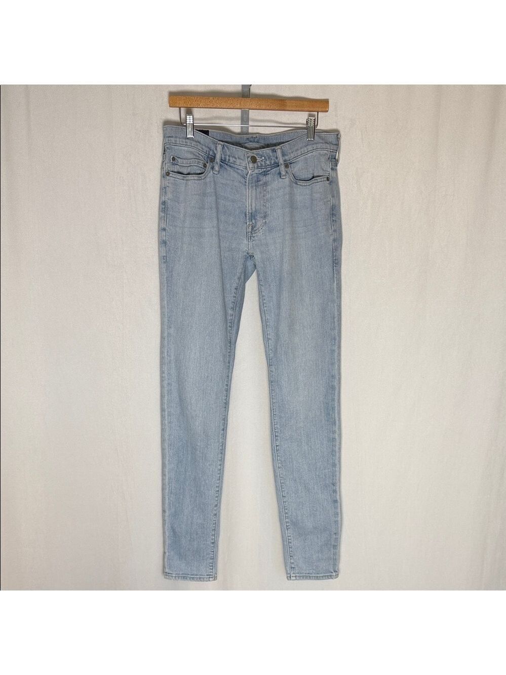 Abercrombie & Fitch Men's Felix Super Skinny Light Wash Jeans Sz 30 X 32 Stretch